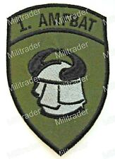 Sweden Swedish 1st Marine Amphibious Division Sleeve Patch (X-Large) OD (sew-on) picture