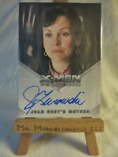 X3 X-Men III The Last Stand autograph card Desiree Zurowski Jean Grey's Mother picture