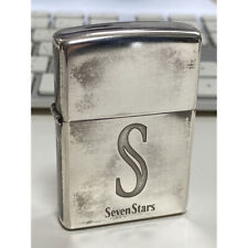 Novelty/Zippo/Writer/Seven Stars/Limited/2000/Silver/Vintage picture