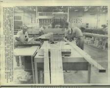 1968 Press Photo Workers resume Miami Beach Convention Hall construction picture