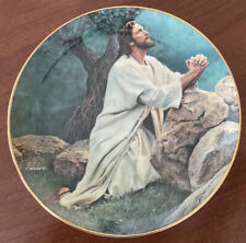 Prayer at Gethsemane, Danbury , Life of Christ collection, 8” Plate REDUCED 15% picture