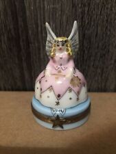 Limoges France Peint Main Rochard Tooth Fairy Porcelain Box picture