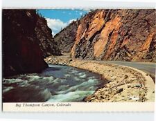 Postcard Big Thompson Canyon Colorado USA picture