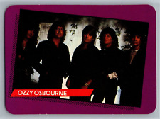 1985 Rock Star Concert Cards #84 OZZY OSBOURNE 1st Series  NM picture
