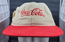 Vtg Coca Cola Coke Hat Louisville Made USA Soda Snap Back Trucker Baseball Cap picture