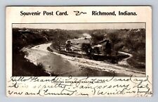 Richmond IN-Indiana, Scenic Greeting Down Whitewater Valley, Vintage Postcard picture