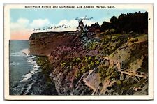 507 Point Firmin And Lighthouse, Los Angeles Harbor, California Postcard picture