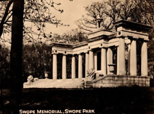 RPPC Kansas City Missouri MO Memorial In Swope Park, Anderson VINTAGE Postcard picture