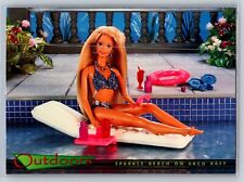 1997 Tempo Barbie Outdoors Sparkle Beach on Arco Raft #96 picture