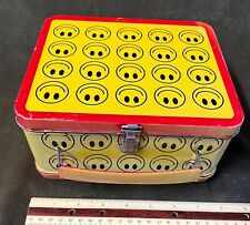 Vintage Smiley Face Happy Face Lunch Box by G Whiz picture