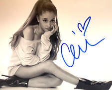 Ariana Grande Signed 5x7