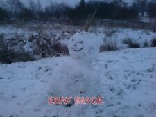 PHOTO  DONISTHORPE  EARLY MORNING SNOWMAN 2007 picture