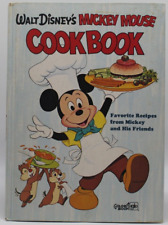 Walt Disney's Mickey Mouse Cookbook Favorite Recipes from Mickey 1975 kids picture