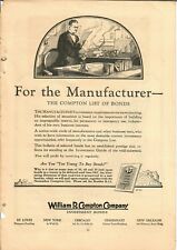 VINTAGE AD William R. Compton Company Investment Bonds & Greenebaum Sons 1923 picture