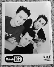 BLINK-182 Travis Barker Tom DeLonge 1999 Original 8x10 Press Photo Mark Hoppus picture