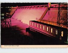 Postcard Grand Coulee Dam at Night, Washington picture