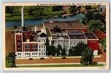 1944 Aerial View G. Heileman Brewing Co. Building La Crosse Wisconsin Postcard picture