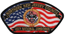 2001 Jamboree Northern New Jersey Council NJ JSP Black Bdr (AR819) picture