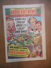 Popsicle Pete's Radio Gift News Premium Catalog 1940 Buck Rogers picture
