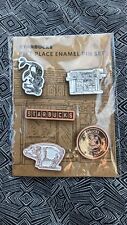 Starbucks Pike Place Enamel Pin Set of 5 Pins Collection New Seattle Washington picture