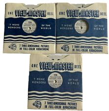 Yellowstone National Park Sawyers Inc 1948 View-master Reels #126 127 128 picture