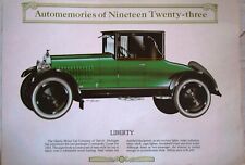 1923 Liberty Commander Coupe car print (green & black) picture