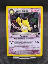 Dark Hypno 9/82 Team Rocket Holo Rare Pokemon WOTC LP/Played  picture