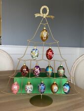 Joan Rivers 2010 - Christmas Ornaments - Russian Faberge Egg Inspired w/ Stand picture