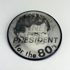 Ted Kennedy 1980 Presidential Campaign Vari-Vue Flasher Button Vintage Pinback picture
