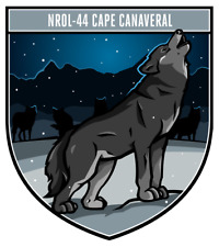 National Reconnaissance Office NROL-44 Spy Satellite Logo Vinyl Sticker  picture