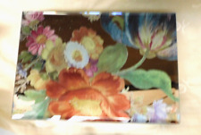 MACKENZIE-CHILD'S FLOWER MARKET REFLECTIONS JEWELRY BOX,NEW IN ORIGINAL BOX picture