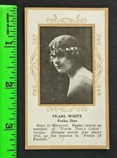 Vintage 1917 Schmitt's Bread Bakery Kenosha WI Movie Star Pearl White Card picture