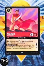 Aladdin, Heroic Outlaw 104/204 Super Rare Lorcana First Chapter Card picture
