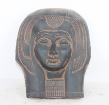 RARE ANCIENT EGYPTIAN ANTIQUE Queen NEFERTARI Mask Advisor Wife Of Ramses (BS) picture