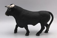 Schleich SPANISH BLACK BULL Male Steer Dairy Farm Animal 13875 2017 Cattle picture