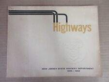 Vintage New Jersey State Highway Department 1954-1962 Book   L1 picture