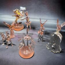 BUNDLE OF 8 VINTAGE GIFTCRAFT MINATURE GLASS FIGURINES picture