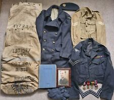 Original WW2 RAF Uniform Medals & Photo Set - Corporal Arthur Norman Cotton picture