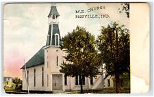 1909 ROSSVILLE, IN Postcard-  ME CHURCH IND picture