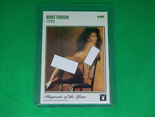 1995 PLAYBOY GOLD FOIL CARD-4PY RENEE' TENISON picture