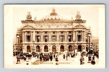 RPPC Paris France, Palais Garnier Real Photo Vintage Souvenir Postcard picture