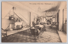 Elks Club, Patchogue, Long Island NY The Lounge Interior E.E. Brown Postcard picture