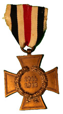 WWI German Army Veterans Medal Hindenburg Cross Medal  1914 1918 Non-Combatant picture