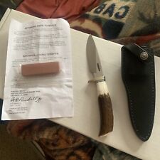 Randall Made Knives Pathfinder Model 26 Knife, Amazing Vibrant Handle Org Sheath picture