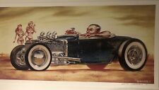 KEITH WEESNER SIGNED ‘10 PRINT ART POSTER  ORIG PENCIL  2010 picture