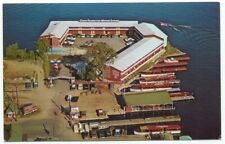 Alexandria Bay NY Capt. Thomson's Motor Lodge 1000 Islands Postcard New York picture