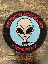 USAF AREA 51  GROOM LAKE CIA NASA Alien Technology NSA MILITARY Patch    picture