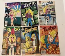 Barbie #7, 8, 13, 15, 16, 24. Lot Of 6. Marvel, 1991-1992. Mid Grade. See Pics picture