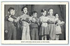 1940 Christian Herald Children's Home Mont Lawn Bells Sung Nyack NY Postcard picture