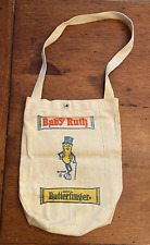 Vintage Mr. Peanut Baby Ruth Butterfinger MLB Baseball NY Yankees Canvas Bag picture